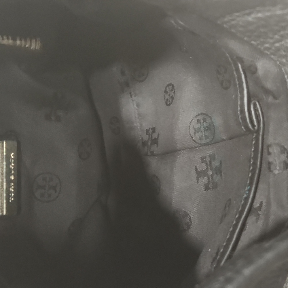 Tory Burch Black Crossbody Bag with Gold Accents - Picture 6 of 9